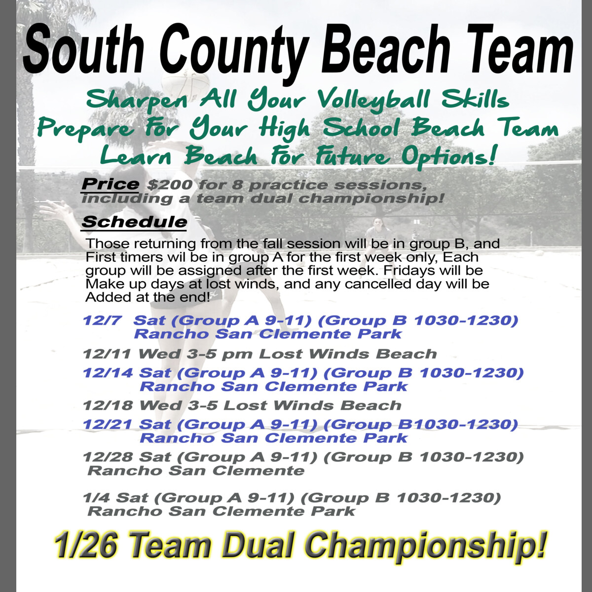 2019 winter clinic