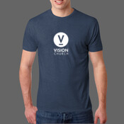 Vision church shirts - Men's Tri-Blend Crew