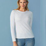 Ladies' Soft Style Long Sleeve T-Shirt